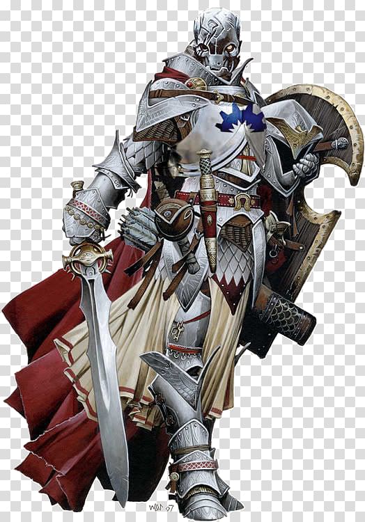 Pathfinder Roleplaying Game Dungeons & Dragons Paladin Knight Role-playing game, Knight transparent background PNG clipart