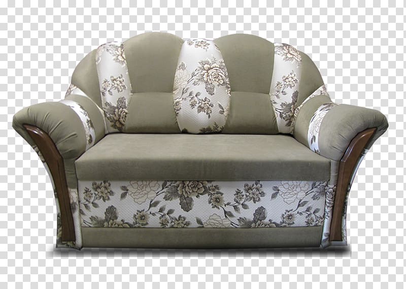 Loveseat Sofa bed Slipcover Couch Chair, chair transparent background PNG clipart