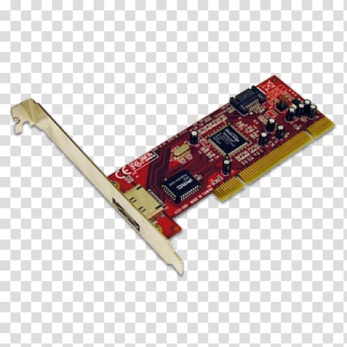 TV Tuner Cards & Adapters Graphics Cards & Video Adapters Conventional PCI Controller ESATA, Serial ATA transparent background PNG clipart