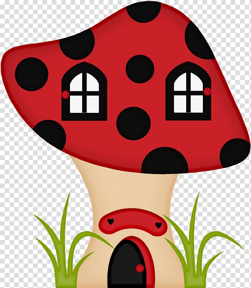 Ladybird Pine Mushroom Insect , mushroom house transparent background PNG clipart