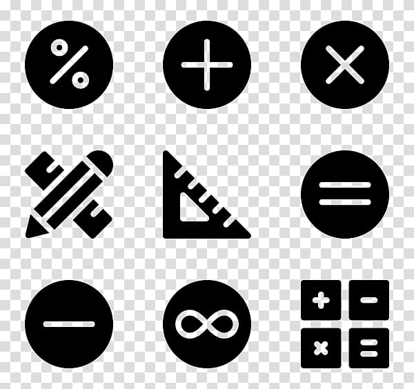 math clipart free black and white