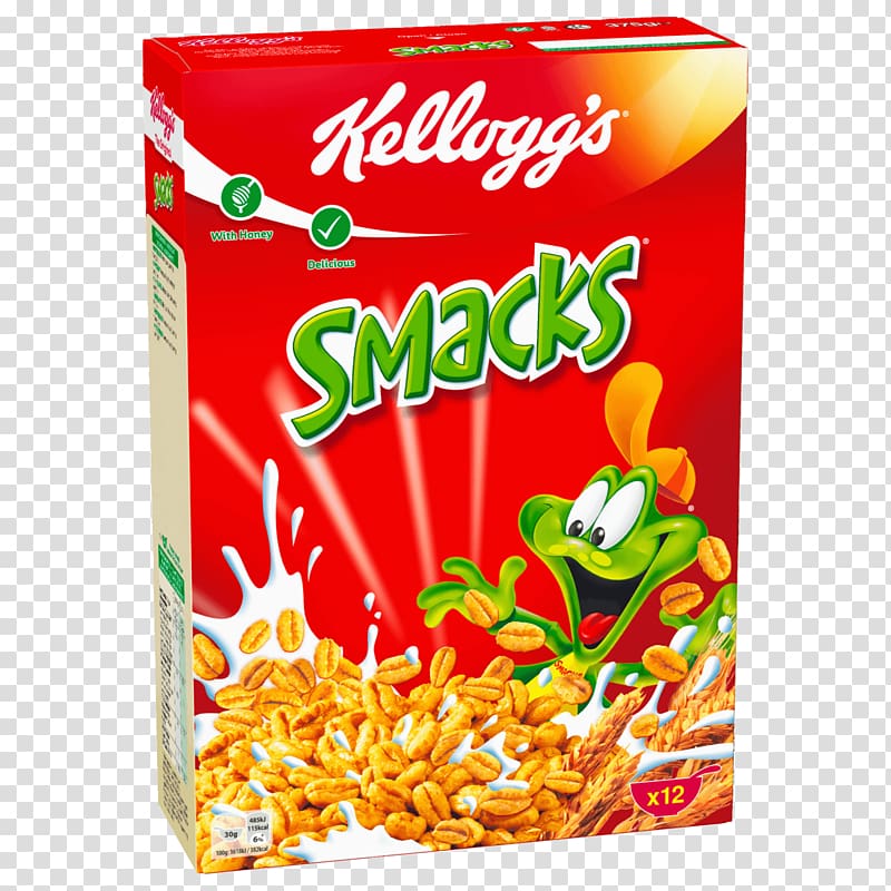 Honey Smacks Breakfast cereal Corn flakes Kellogg\'s Smacks Cereal, kelloggs transparent background PNG clipart