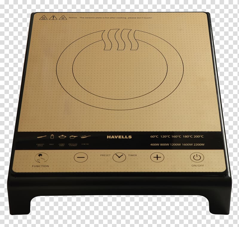 Home appliance Induction cooking Havells Cooking Ranges, stove transparent background PNG clipart