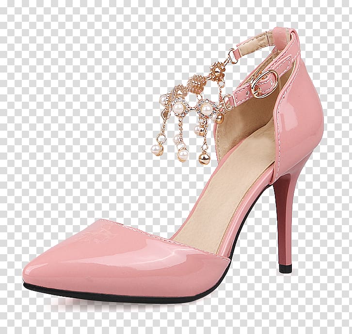 High-heeled footwear Shoe Pink Fashion, Fashion elegant activities shoes high heels pink transparent background PNG clipart