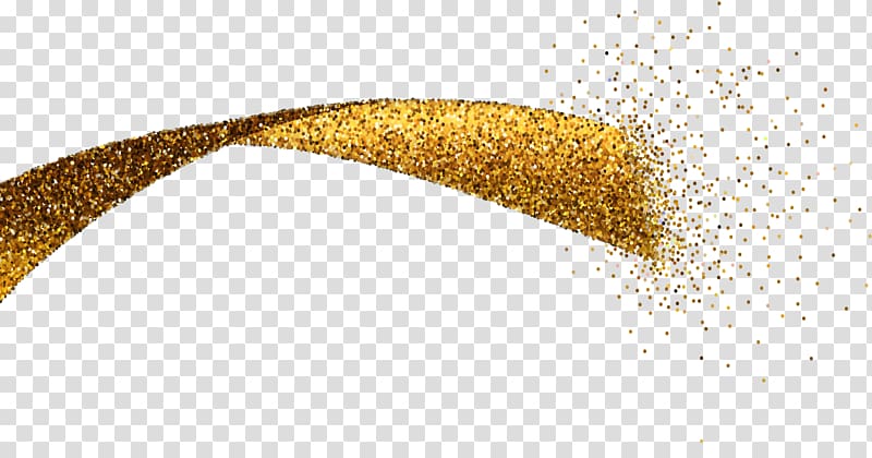 gold ribbon decoration transparent background PNG clipart