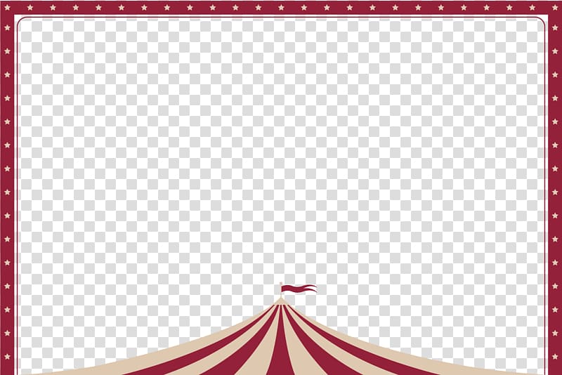 red and white carnival tent , Circus Tent, Circus transparent background PNG clipart
