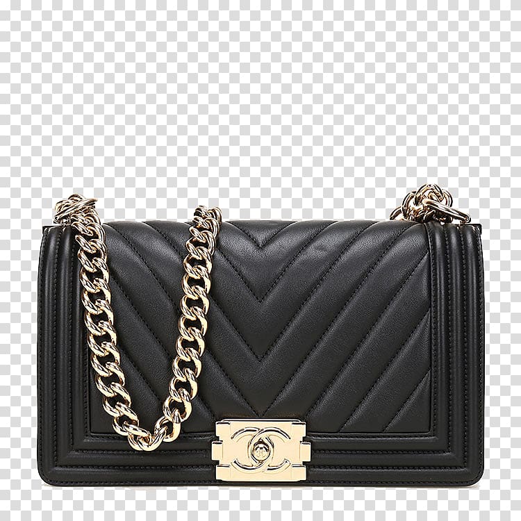 Chanel Handbag Fashion Leather Sheepskin, Ms. CHANEL Chanel quilted shoulder bag transparent background PNG clipart