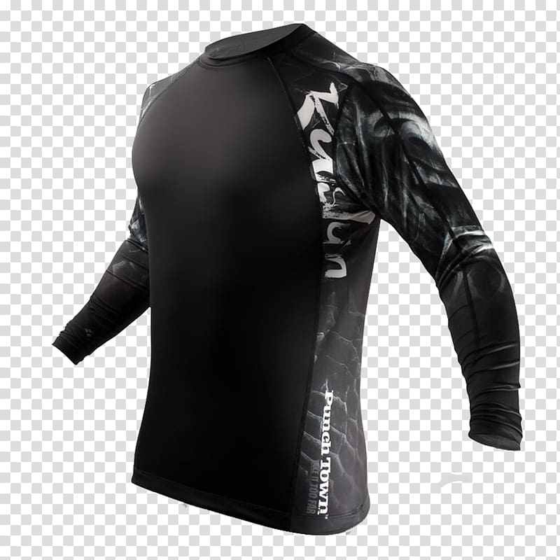 Rash guard Long-sleeved T-shirt Long-sleeved T-shirt Clothing, reebok transparent background PNG clipart