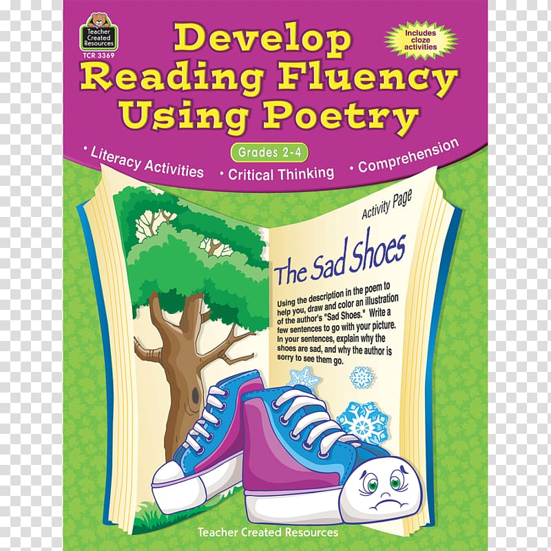 Develop Reading Fluency Using Poetry Phonics, book transparent background PNG clipart