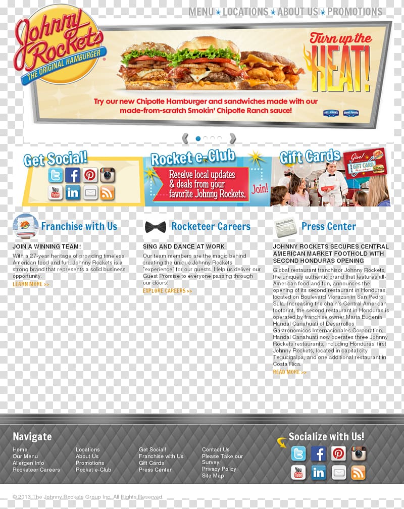The Johnny Rockets Group Restaurant Food Five Guys, johnny rockets transparent background PNG clipart