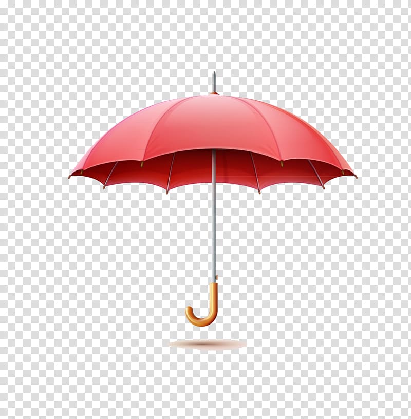 pink umbrella with brown handle , Umbrella Domain-driven design Rain Information Web server, Red Umbrella transparent background PNG clipart