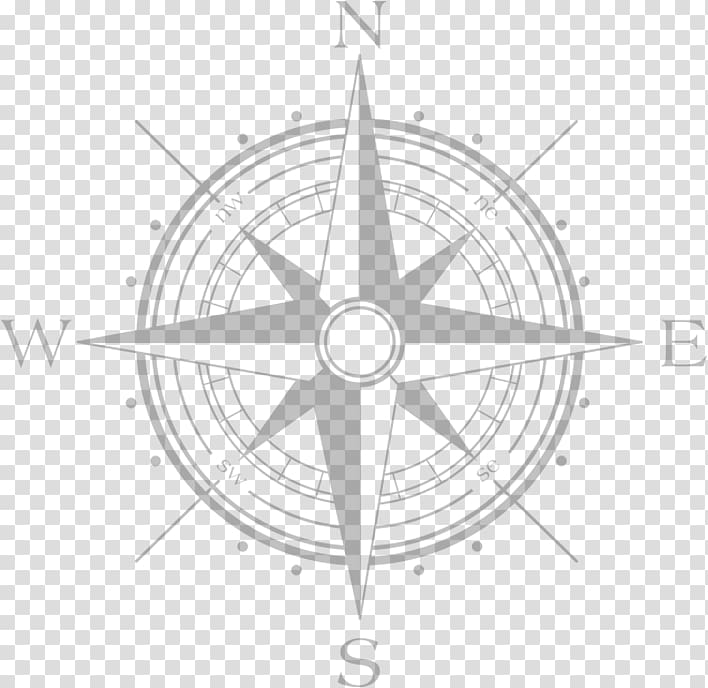 compass illustration, Compass rose Wind rose , oceans transparent background PNG clipart