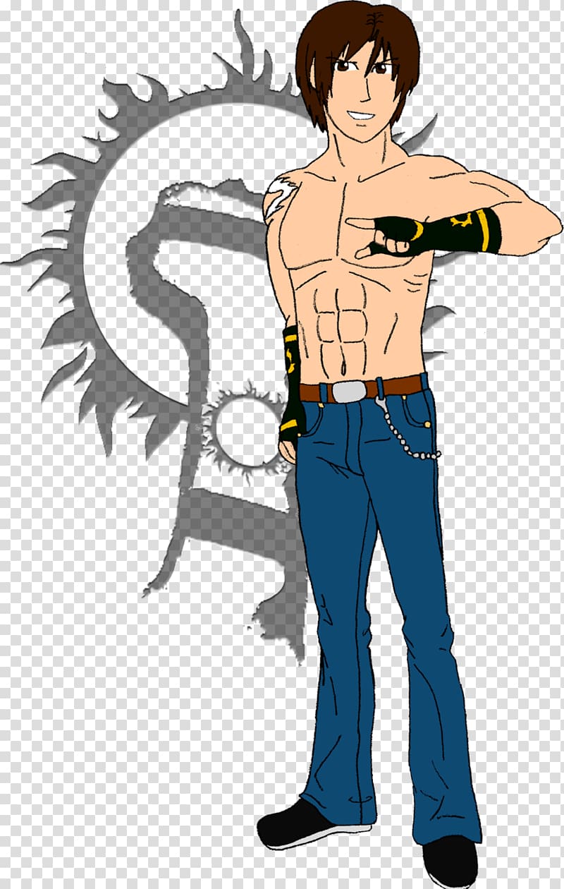 Kyo Kusanagi Ryu Jin Kazama Character, others transparent background PNG clipart