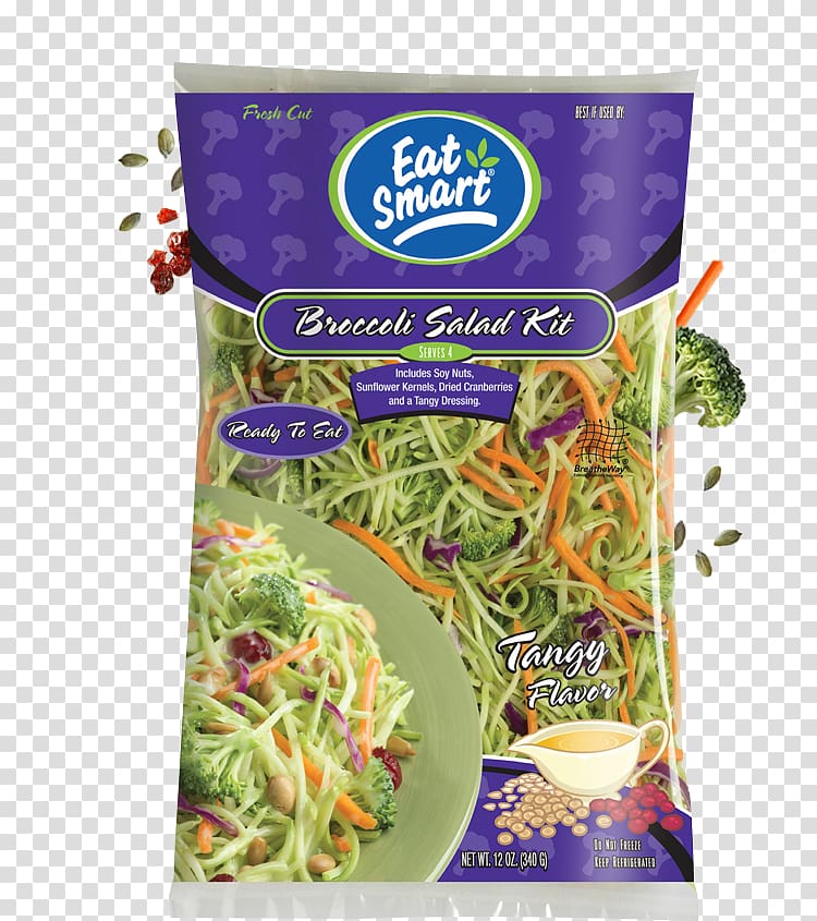 Broccoli slaw Vegetarian cuisine Coleslaw Leaf vegetable, broccoli transparent background PNG clipart