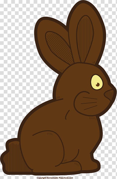 Easter Bunny Chocolate bunny Chocolate cake , Chocolate transparent background PNG clipart