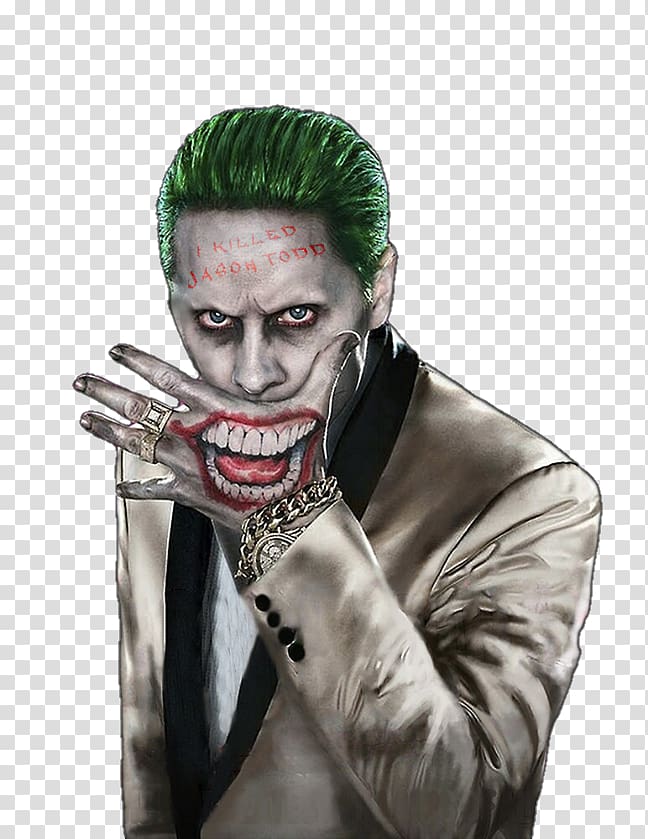 Heath Ledger Joker Harley Quinn Suicide Squad Batman, joker transparent background PNG clipart