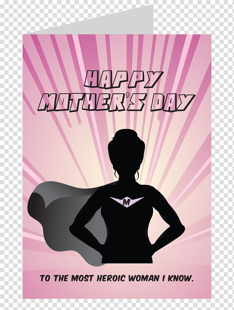 Poster Pink M, Mother Day Card transparent background PNG clipart