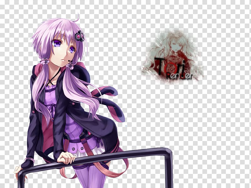 Vocaloid Hatsune Miku Yuzuki Yukari Chibi , hatsune miku transparent background PNG clipart