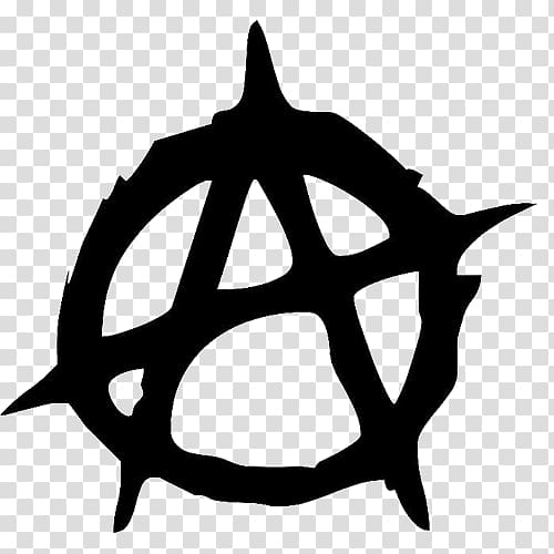 Anarchy logo, T-shirt Anarchy Decal Sticker Anarchism, Anarchy transparent background PNG clipart