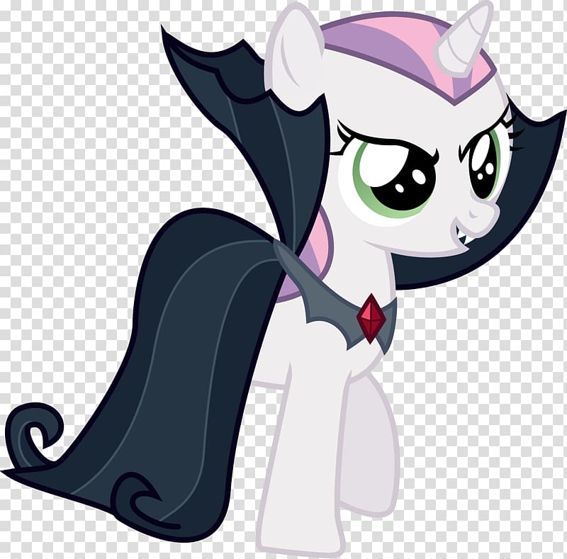 Sweetie Belle Pony Friendship Is Magic, Part 1 Call of the Cutie , vampire fang transparent background PNG clipart