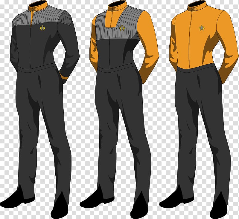 T-shirt Star Trek uniforms Starfleet, T-shirt transparent background PNG clipart