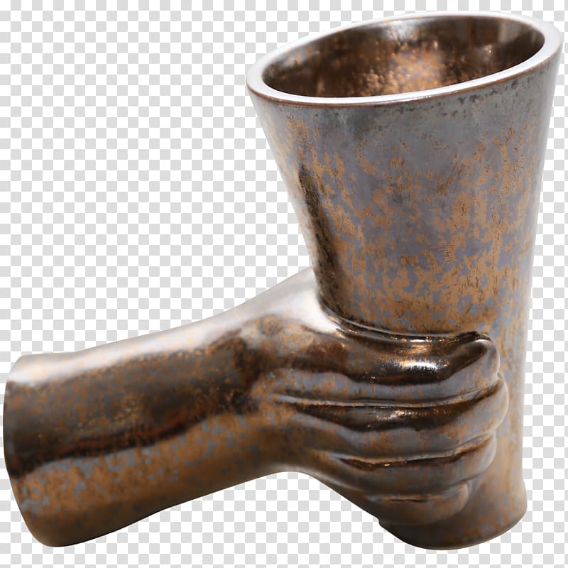 Artifact Copper Ceramic Vase Cup, bronze drum vase design transparent background PNG clipart