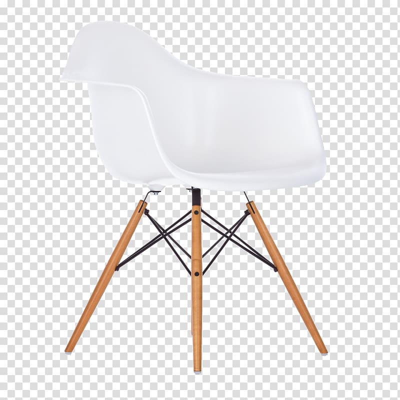 Eames Lounge Chair Wood Charles and Ray Eames Eames Fiberglass Armchair, chair transparent background PNG clipart