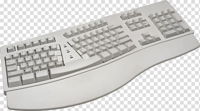 Computer keyboard Computer mouse Ergonomic keyboard , keyboard transparent background PNG clipart