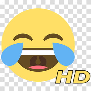 Smiley Emoticon Face with Tears of Joy emoji, smiley transparent background PNG clipart thumbnail
