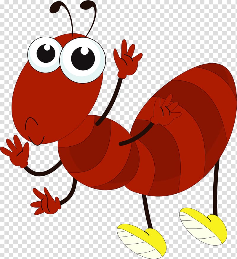 Ant Cartoon , cartoon transparent background PNG clipart