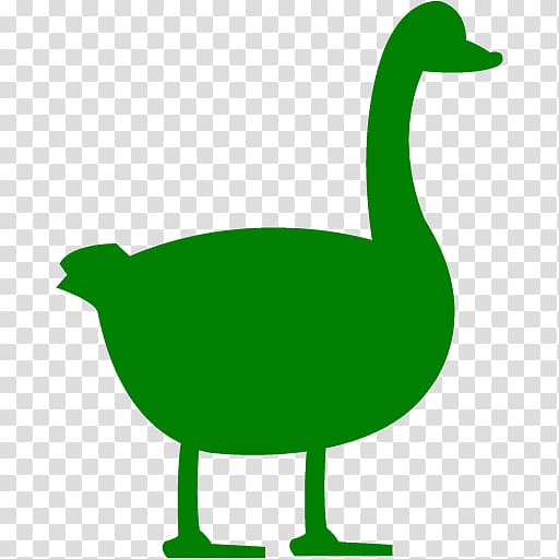 Duck Goose Fowl Green , duck transparent background PNG clipart