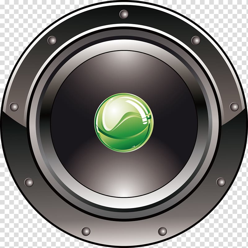 Computer speakers Camera lens , Black camera lens transparent background PNG clipart