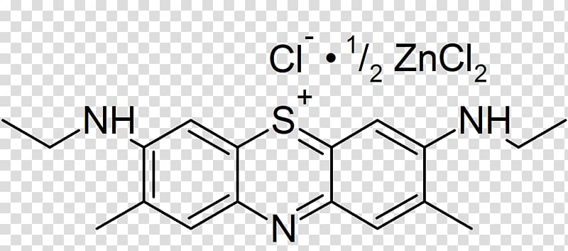 Methylene blue Adsorption Molecule Methylene group Activated carbon, Thiazine transparent background PNG clipart