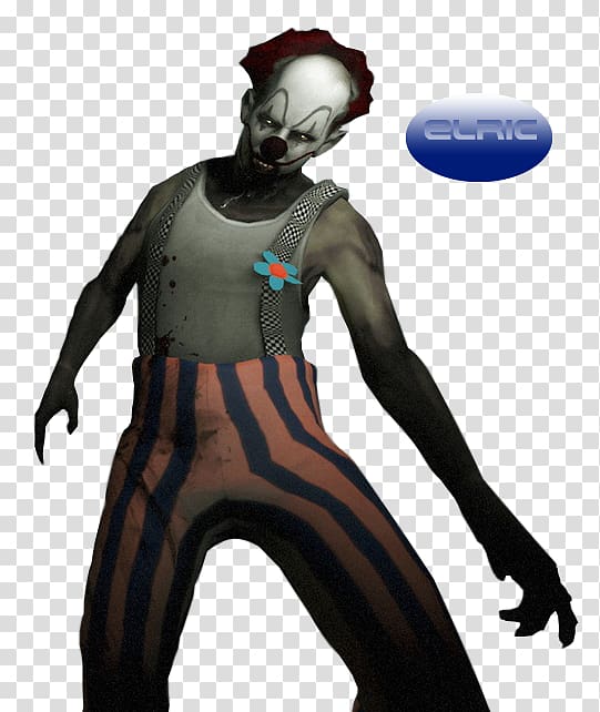 Left 4 Dead 2 Clown Zombie, clown nose transparent background PNG clipart