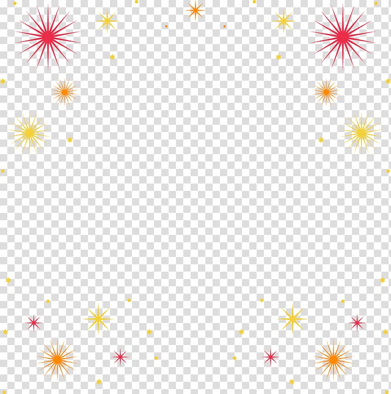 frame Fireworks Molding, Fireworks Border transparent background PNG clipart