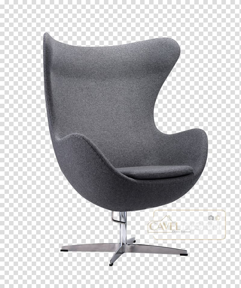 Office & Desk Chairs Egg Eames Lounge Chair Swan, Egg transparent background PNG clipart