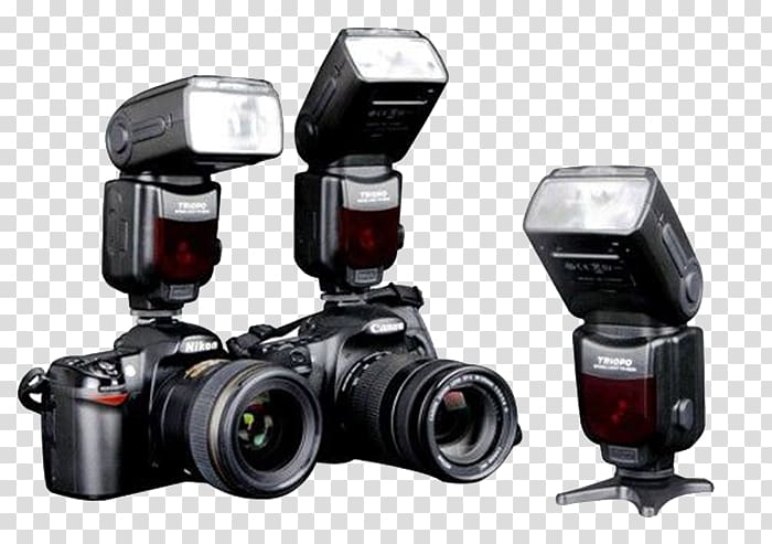 Light Camera Flashes, Camera fill light transparent background PNG clipart