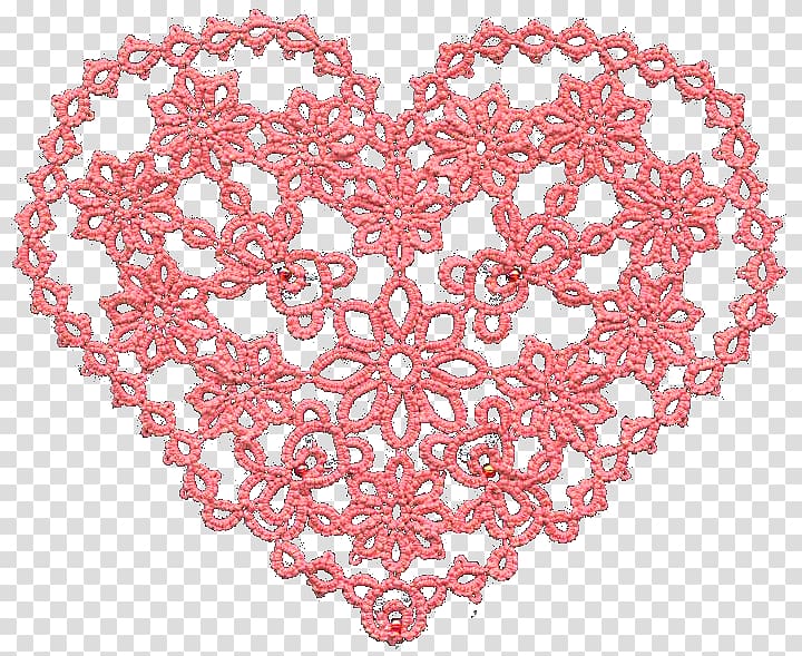 Place Mats Doily Visual arts Heart, pattern bear transparent background PNG clipart
