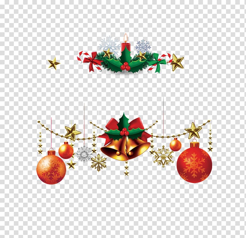 Christmas ornament , Creative Christmas holiday transparent background PNG clipart