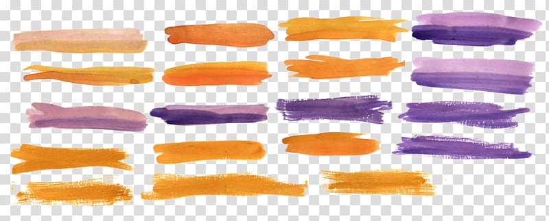 Brush Watercolor painting , brushes transparent background PNG clipart