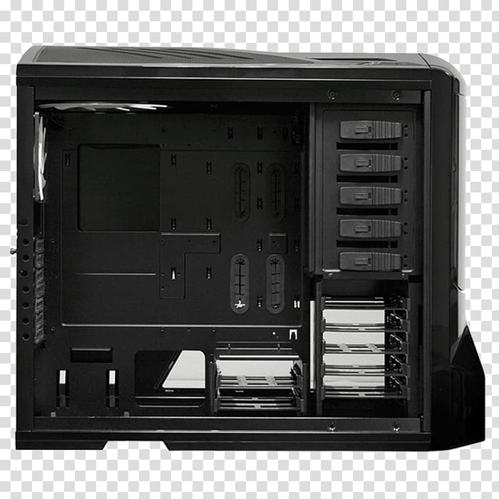 Computer Cases & Housings Power supply unit NZXT Phantom Full tower ATX, Computer transparent background PNG clipart