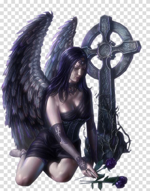 League of Angels Lucifer Fallen angel Goth subculture, angel transparent background PNG clipart