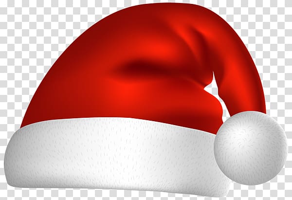 Santa Claus hat transparent background PNG clipart