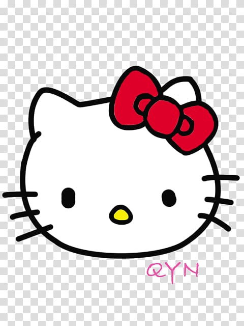 Hello Kitty Character Cat Sanrio , hello monday transparent background PNG clipart