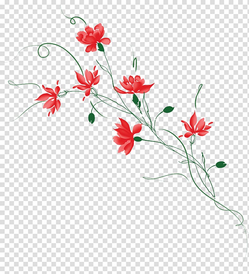 Flower, Wall painting transparent background PNG clipart