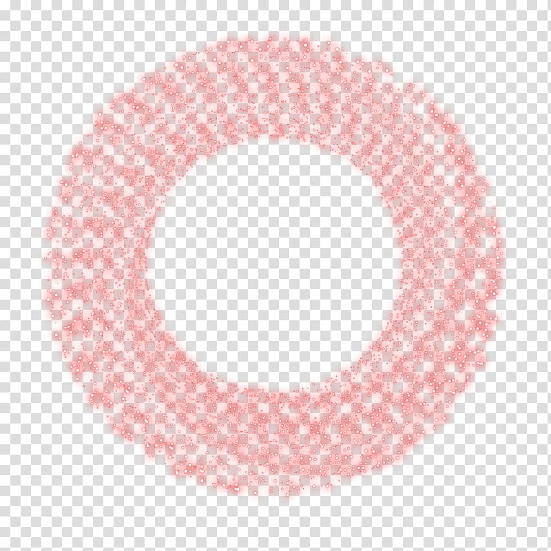 Circle Pattern, Pink decorative circle transparent background PNG clipart