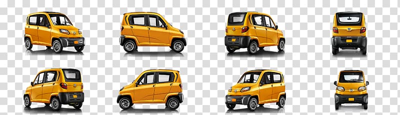 City car Bajaj Qute Bajaj Auto, car transparent background PNG clipart