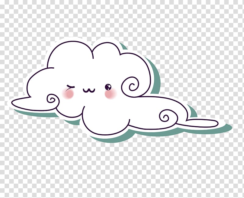 white cloud illustration, Cloud Euclidean , white clouds transparent background PNG clipart