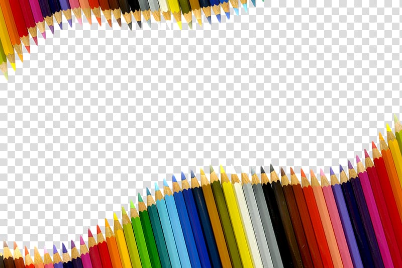 colored pencils transparent background PNG clipart