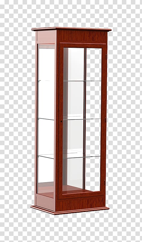 Display case Cupboard Shelf Cabinetry, solid wood creative transparent background PNG clipart